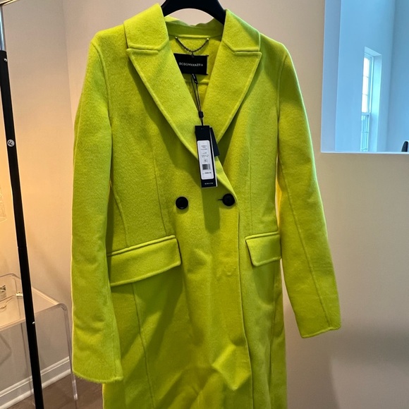 NWT BCBG Maxazria Lemon Color XS - Picture 3 of 4